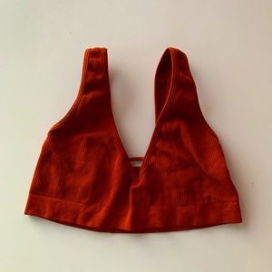 Lively rust bralette